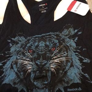 Brand New Reebok Tiger tank top L